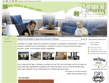 Tablet Screenshot of aparthotel-birkenhof.de